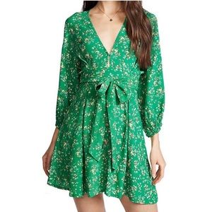 Faithfull The Brand NWT Margot MIni Dress Audrey Floral Print, M (US siz…